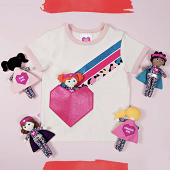 Pocket Squad Girls Dolls and Garment Collection
