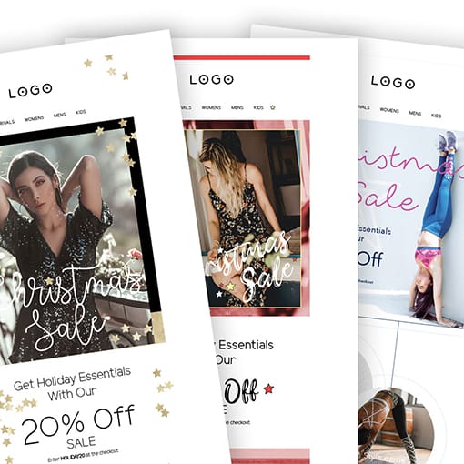 Christmas Email Design Styles